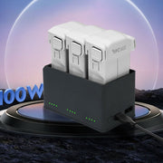For DJI Mini 4 Pro / Mini 3 Pro Drone LKTOP 100W Two Way Charging Hub