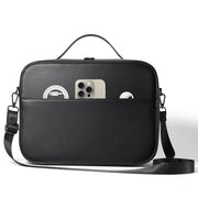 For Apple Vision Pro Headset Multifunctional Storage Bag Carrying Case(Black)
