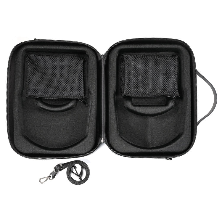 For Apple Vision Pro Headset Multifunctional Storage Bag Carrying Case(Black)