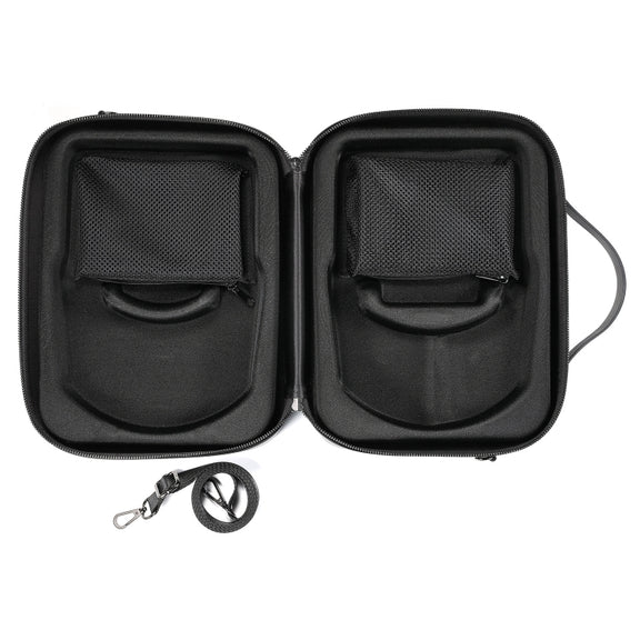For Apple Vision Pro Headset Multifunctional Storage Bag Carrying Case(Black)