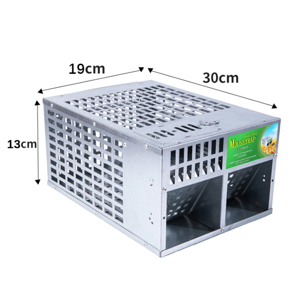Double Door Large Home Indoor Automatic Mouse Trap Cage Catch Mouse Trap