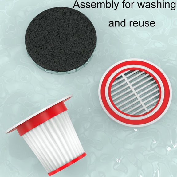 Handheld Household Vacuum Cleaner Car Small Powerful Dust Extractor, Model: Wireless High Configuration