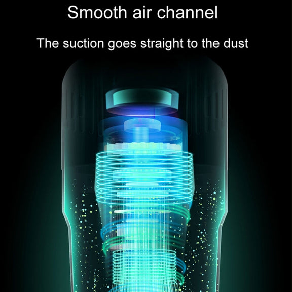 Handheld Household Vacuum Cleaner Car Small Powerful Dust Extractor, Model: Wireless Top Configuration