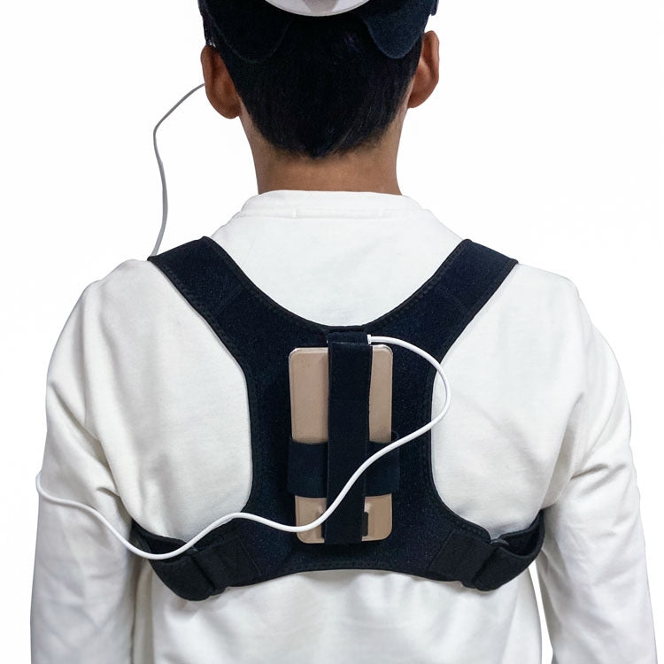 Mobile Battery Charging Treasure Power Back Strap VR Accessories(Black)