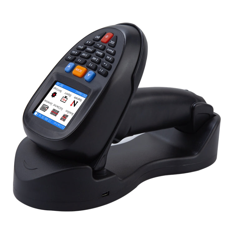 NEWSCAN 1D Laser  Wireless Barcode Reader Scanner Data Collector With 2.2-Inch LCD Screen