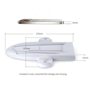 For PS5 Slim Console DOBE Multifunctional Charging Base with RGB Light
