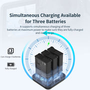 For DJI Osmo Action 4 / 3 AMagisn Battery Charger Seat