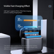 For Insta360 ONE X2 aMagisn Battery Fast Charging Box