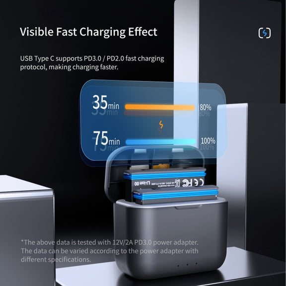 For Insta360 ONE X2 aMagisn Battery Fast Charging Box