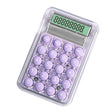 Small Silent Simple Calculator Mini Candy Dormitory Student Office Exam Tool(Purple) - Calculator by PMc TechLife | Online Shopping South Africa | PMc TechLife | Buy Now Pay Later Mobicred