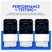 FNIRSI Bluetooth 5.1 Car Engine OBD2 Fault Code Diagnostic Instrument(English)