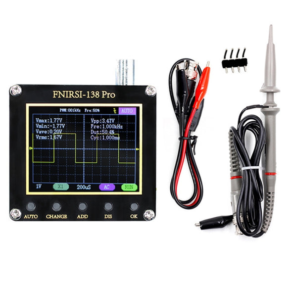 FNIRSI Handheld Small Teaching Maintenance Digital Oscilloscope, Specification: Upgrade Without Battery