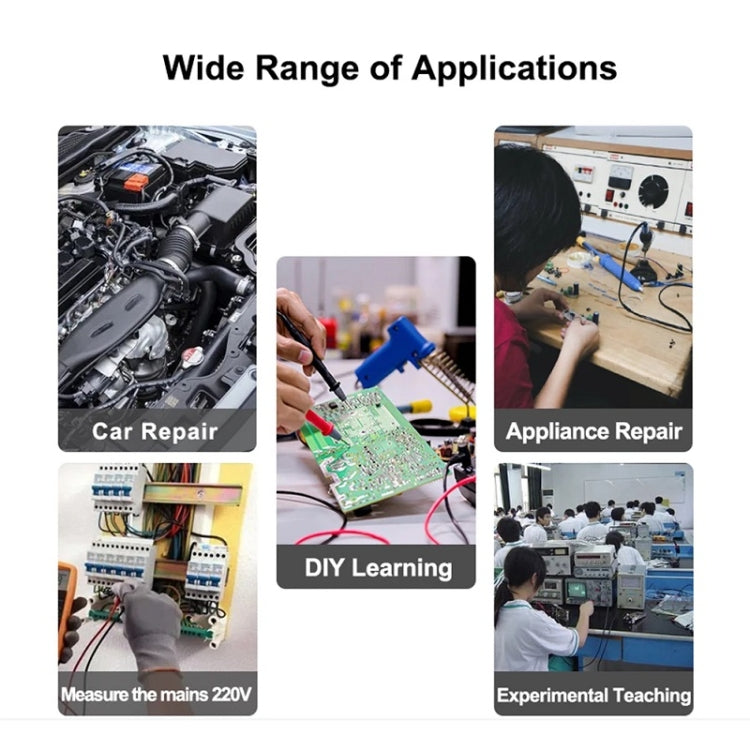 FNIRSI Handheld Small Teaching Maintenance Digital Oscilloscope, Specification: Upgrade Without Battery