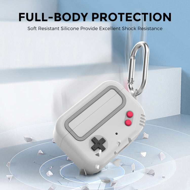 For Beats Studio Buds 2021&2023 AhaStyle JY13 Split Cartoon Earphone Protective Case(Gray)