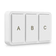 Zigbee Tuya Smart 3-key Situational Wireless Smart Switch(3 Road) - Smart Switch by PMC TechLife | Online Shopping South Africa | PMC TechLife | Buy Now Pay Later Mobicred