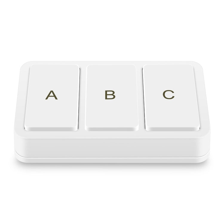 Zigbee Tuya Smart 3-key Situational Wireless Smart Switch(3 Road)