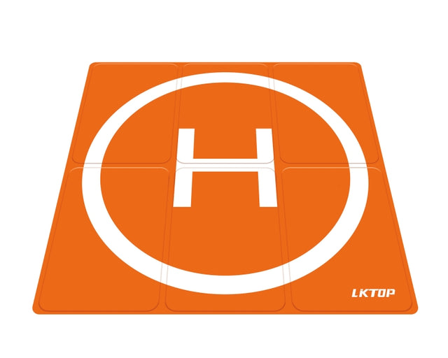 LKTOP 50cm Drone Universal Landing Pad Double-sided Water-resistant Foldable RC Aircraft Launch Mat