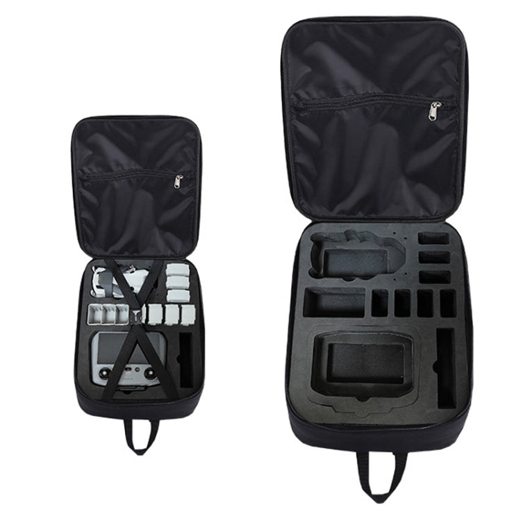 For DJI  Mini 4 PRO Backpack EVA Hard Shell Storage Bag(Black)