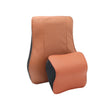 Leather Memory Foam All Season Car Seat Neck Support Cushion Headrest+Waist Pad(Brown) - Seat Accessories by PMC TechLife | Online Shopping South Africa | PMC TechLife | Buy Now Pay Later Mobicred