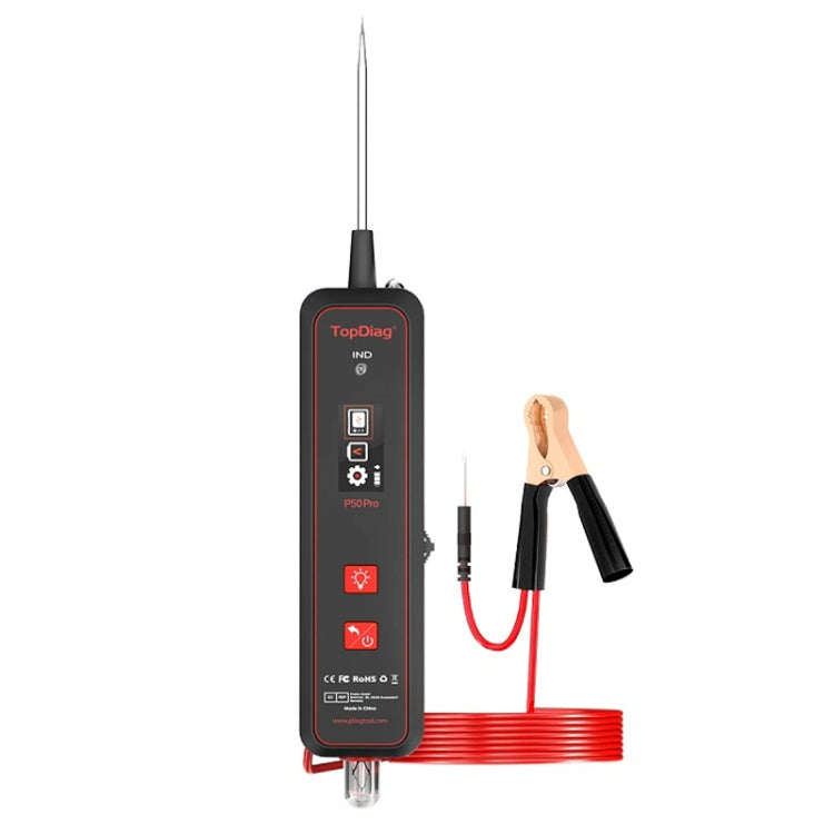JDiag Mini Circuit Tester AC/DC Detection Multi-function Oscilloscope(P50 Pro)
