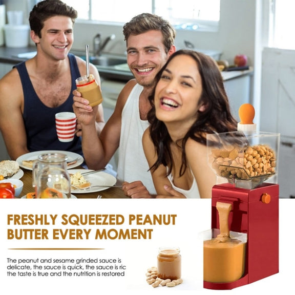 Household Electric Peanut Butter Machine Small Cooking Grinder(EU Plug)