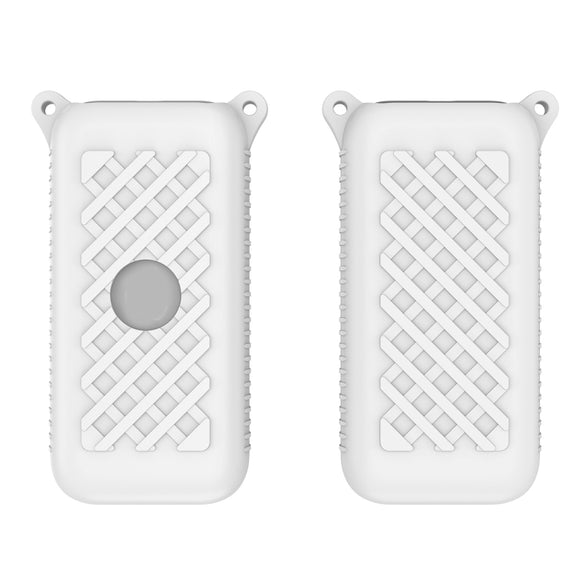 For Apple Vision Pro Battery Protective Case Silicone Cover(White)