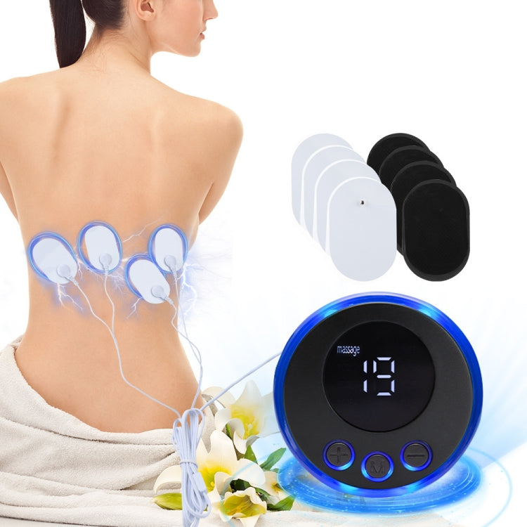 SC-195B Mini Cervical Massage Stickers EMS Pulse Meridian Therapy Instrument, Spec: 2-In-1 Remote Upgrade Jack