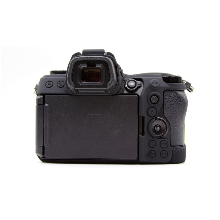 For Nikon Z6III Camera Protective Silicone Case, Color: Black
