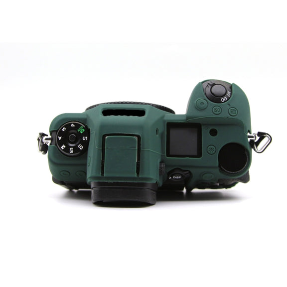 For Nikon Z6III Camera Protective Silicone Case, Color: Green