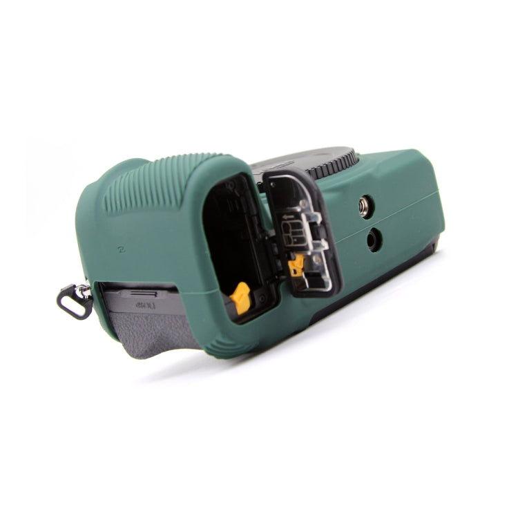 For Nikon Z6III Camera Protective Silicone Case, Color: Green