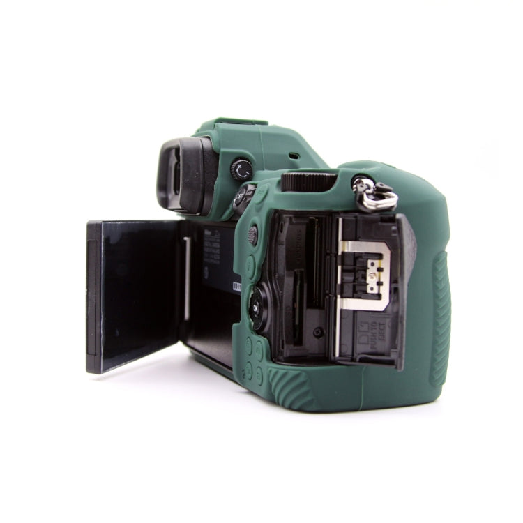 For Nikon Z6III Camera Protective Silicone Case, Color: Green