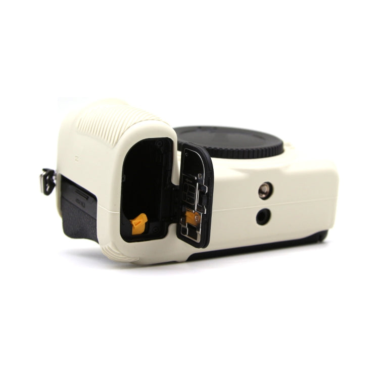 For Nikon Z6III Camera Protective Silicone Case, Color: Beige