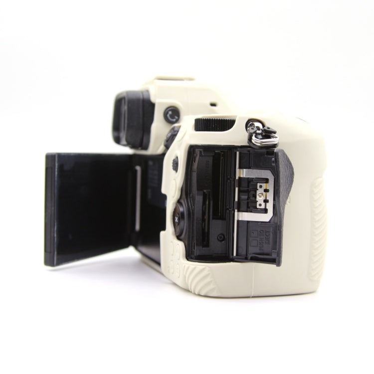 For Nikon Z6III Camera Protective Silicone Case, Color: Beige