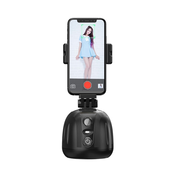 360 Degree Intelligent Follow Live Video Recording Desktop Stabilizer(White)