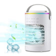 CF-516 USB Home Timed Desktop RGB Light Adjustable Spray Humidification Cooler Fan(White) - Electric Fans by PMC TechLife | Online Shopping South Africa | PMC TechLife | Buy Now Pay Later Mobicred