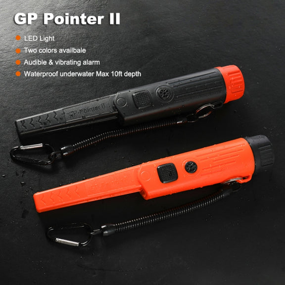Mini Water-resistant Handheld Metal Positioning Rod Detector(Black)