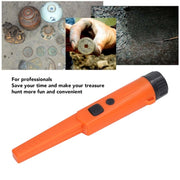 Mini Water-resistant Handheld Metal Positioning Rod Detector(Black)