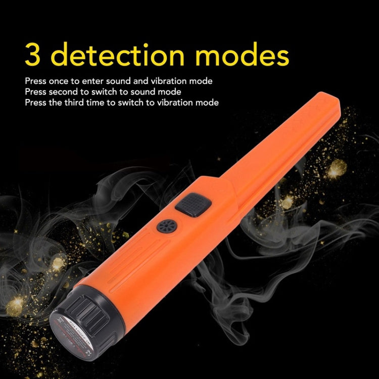 Mini Water-resistant Handheld Metal Positioning Rod Detector(Black)