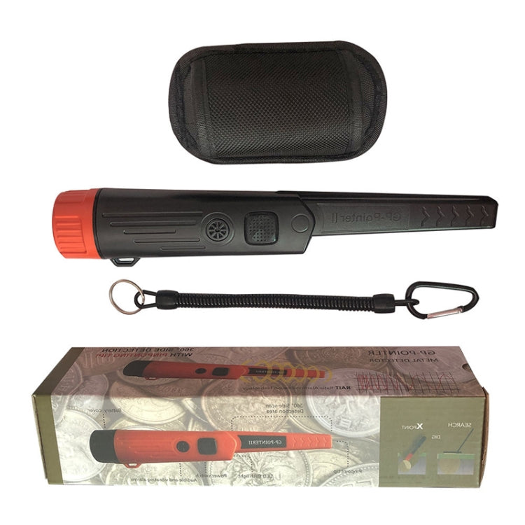 Mini Water-resistant Handheld Metal Positioning Rod Detector(Black)