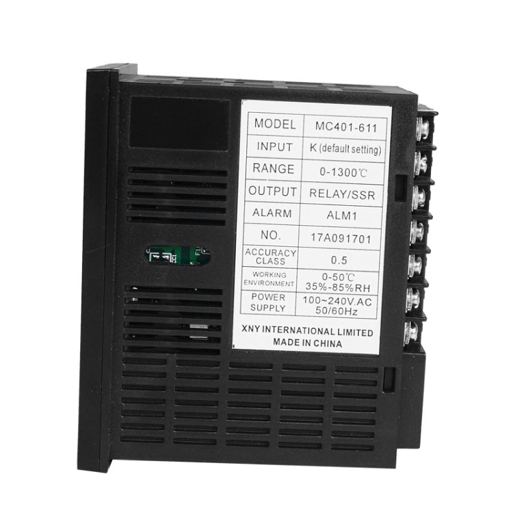 SINOTIMER MC401 Universal Input Short Case PID Intelligent Temperature Controller Meter Heating Cooling Relay SSR Solid State Output