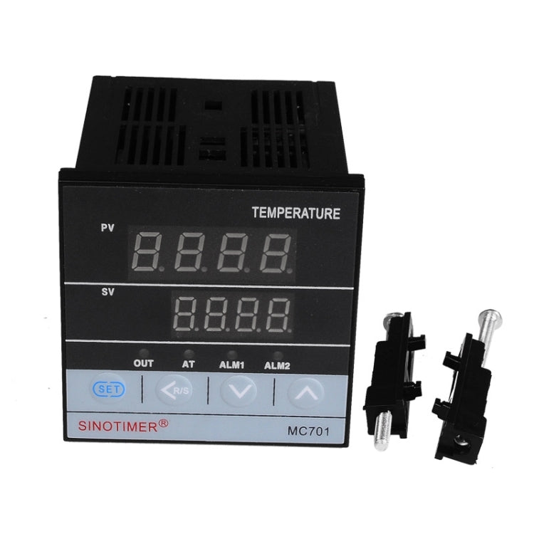 SINOTIMER MC701 Universal Input Short Case PID Intelligent Temperature Controller Meter Heating Cooling Relay SSR Solid State Output