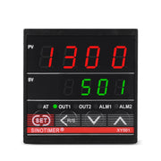 SINOTIMER XY501 Short Shell Intelligent PID Temperature Control Instrument Heating Refrigeration Relay SSR Solid State Output