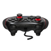 For Switch / PC USB Wired Gamepad With Vibration And Burst Function(White)