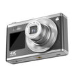 4K HD Optical Zoom Digital Camera 60MP Dual Screen Selfie Camera, No Memory(Black) - Video Cameras by PMC TechLife | Online Shopping South Africa | PMC TechLife | Buy Now Pay Later Mobicred