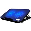 NUOXI S200C Laptop Silent Radiator Multi-level Adjustable Metal Bracket Base(Black) - Cooling Pads by NUOXI | Online Shopping South Africa | PMC TechLife | Buy Now Pay Later Mobicred