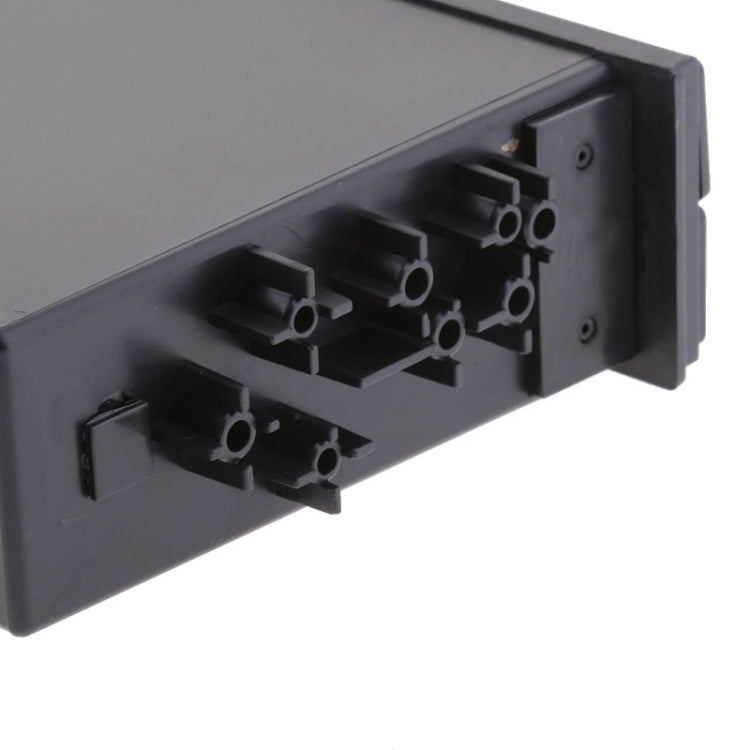 Car Audio Modified Multi-purpose Storage Box Cup Holder(Double-layer Box)