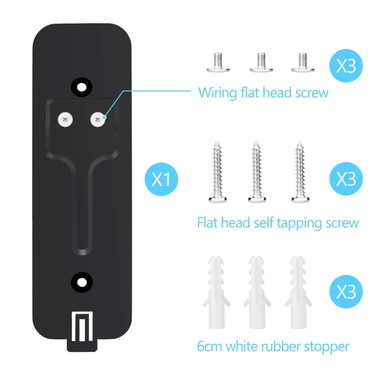 For Blink Doorbell Backplate Replacement Part(White)
