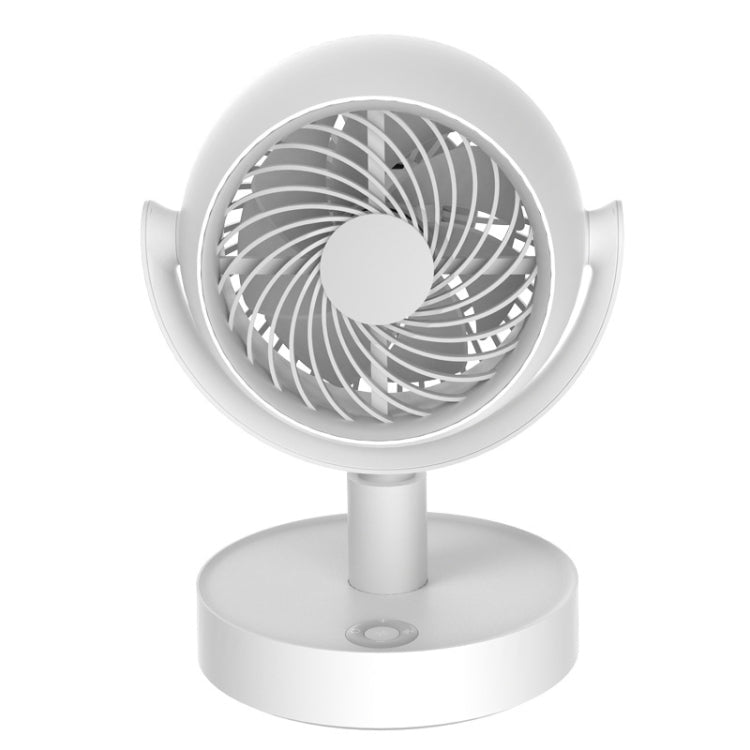 Desktop Air Circulation Fan Household Office Compact Mute Electrical Fan, Style: Battery Model
