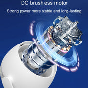 Desktop Air Circulation Fan Household Office Compact Mute Electrical Fan, Style: Battery Model