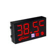 Compact LED Digital Display Time Voltmeter, Specification: 2 in 1 Temperature Red - Electrical Instruments by PMC TechLife | Online Shopping South Africa | PMC TechLife | Buy Now Pay Later Mobicred